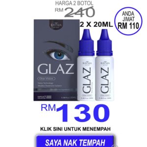 2 BOTOL GLAZ